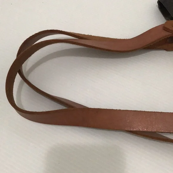 Blackkat Black and Tan Leather Tote Bag - Picture 10 of 10